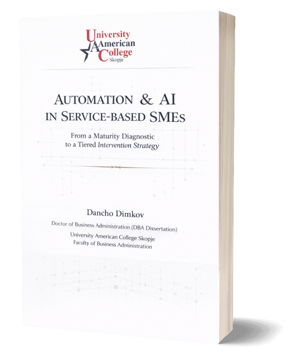 DBA doctoral research (est. 2027)