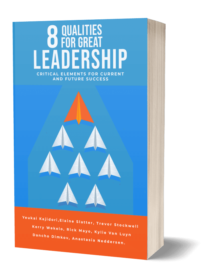 8 Qualities for Great Leadership - book cover