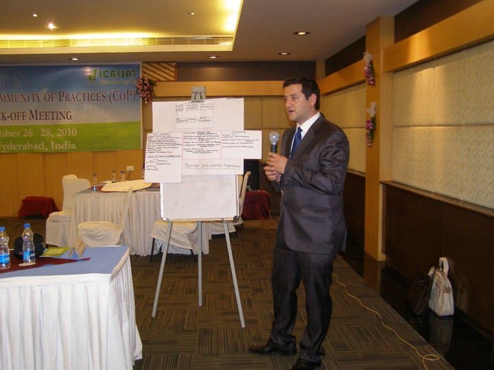 Speaker at the Agriculture Community of Practice (Agro-incubators)
