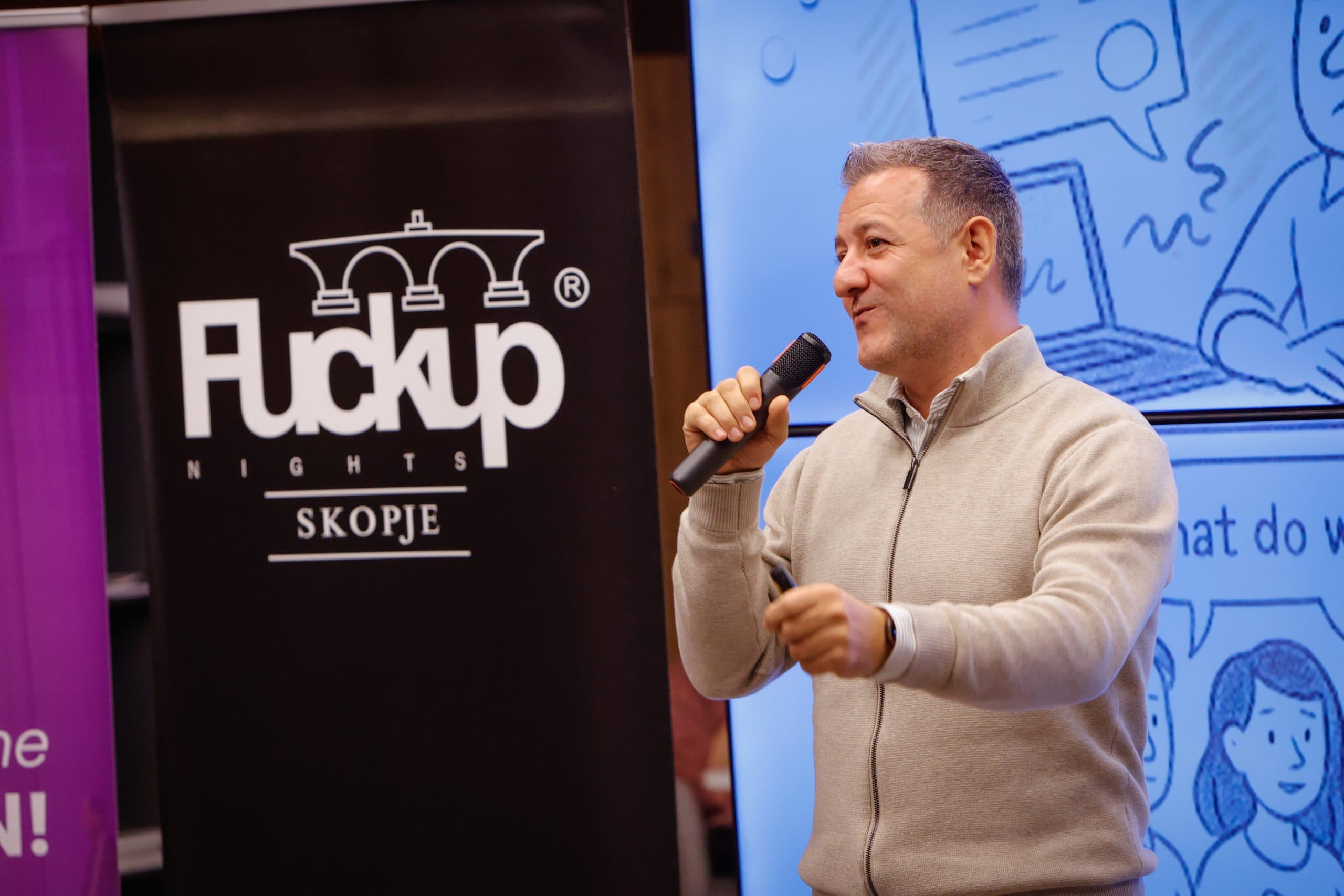 FuckUp Nights Skopje – StartupRevolution.ai Special Edition