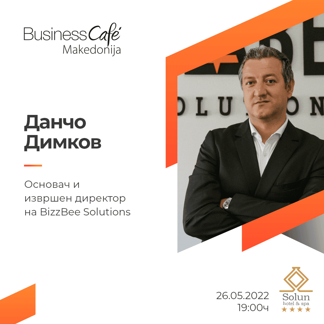 Speaker at Business Cafe MAcedonia